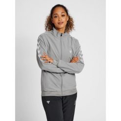 Damska bluza dresowa Hummel GG12. Szare bluzy z kapturem Hummel, na wiosnę, s, bez wzorów, z dresówki, bez kaptura. Za 163.65 zł.