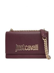 Just Cavalli Torebka 79RA4BBA Fioletowy. Fioletowe kopertówki Just Cavalli, bez wzorów, ze skóry, wizytowe, bez dodatków. Za 639.99 zł.