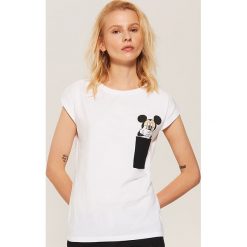 Koszulka piżamowa Mickey Mouse - Biały. Piżamy marki House. Za 35.99 zł.