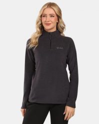 Damska bluza polarowa Kilpi ALMERI-W. Czarne bluzy bez kaptura Kilpi, bez wzorów, z materiału, bez kaptura, narciarskie. Za 215.49 zł.
