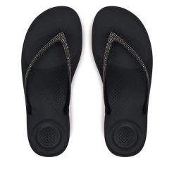 Japonki FitFlop. Czarne japonki FitFlop, bez wzorów. Za 159.99 zł.