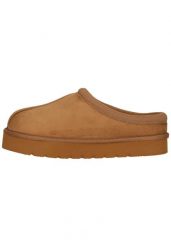 Kapcie damskie Whistler Acelo. Brązowe kapcie WHISTLER, bez wzorów, z materiału. Za 229.50 zł.