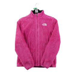 Second life - Kurtka polarowa damska Osito różowa - Stan bardzo dobry. Czerwone kurtki The North Face, na lato, xs, bez wzorów, z materiału, eleganckie, bez kaptura. Za 164.76 zł.