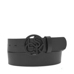 Pasek Damski Lasocki. Czarne paski Lasocki, bez wzorów. Za 99.99 zł.