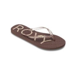 Sandały dla Kobiety VIVA SPARKLE Brązowy. Brązowe sandały Roxy, bez wzorów, z gumy, sportowe, bez obcasa, bez zapięcia. Za 89.99 zł.