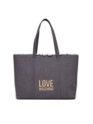 LOVE MOSCHINO Torebka JC4321PP0IKQ0765 Szary. Szare torebki klasyczne Love Moschino, bez wzorów, z materiału, bez dodatków. Za 999.99 zł.