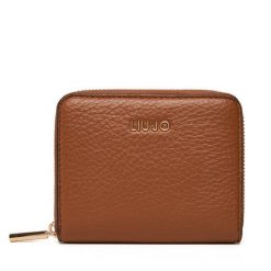 Portfel Liu Jo. Brązowe portfele Liu Jo, bez wzorów. Za 269.99 zł.