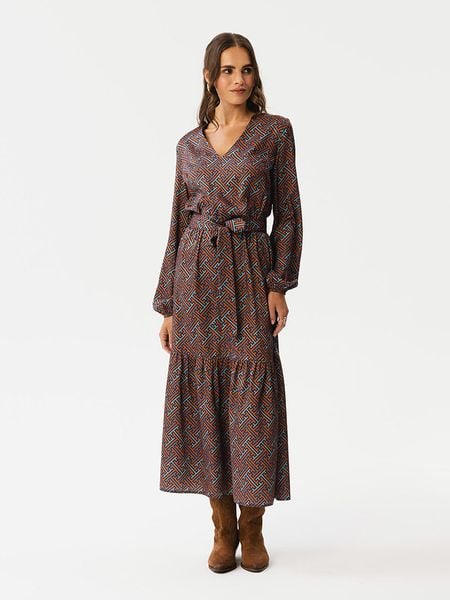 Stylove Sukienka ze wzorem rozmiar: S. Sukienki Stylove, na co dzień, s, bez wzorów, z tkaniny, bez kołnierzyka, bez ramiączek, maxi, proste. Za 171.28 zł.