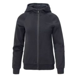 Bluza damska Hi-tec Lady Hemron - czarna, Rozmiar M. Czarne bluzy bez kaptura Hi-tec, m, bez wzorów, z bawełny, bez kaptura, do biegania. Za 119.99 zł.