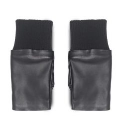 Rękawiczki Damskie Jenny Fairy. Czarne rękawiczki Jenny Fairy, bez wzorów. Za 49.99 zł.