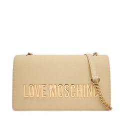 Torebka LOVE MOSCHINO. Brązowe torebki klasyczne Love Moschino, bez wzorów, klasyczne, bez dodatków. Za 939.99 zł.