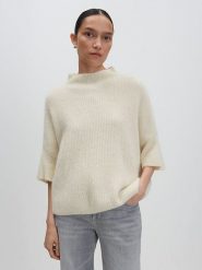 Someday Sweter "Talene" w kolorze beżowym rozmiar: S. Brązowe swetry someday., s, bez wzorów, bez ramiączek. Za 274.99 zł.