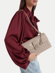 Nine West Torebka EO-SLEEK FORM-TK25740A Beżowy. Brązowe listonoszki Nine West, bez wzorów, ze skóry, bez dodatków. Za 329.99 zł.