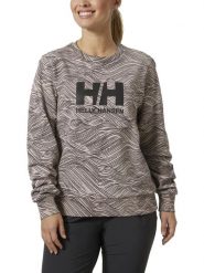 Sweter Damski Helly Hansen Hh Logo Crew Graphic 2. Czarne swetry Helly Hansen, xs, bez wzorów, z bawełny, eleganckie, bez ramiączek. Za 339.00 zł.