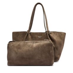 Torebka Weekend Max Mara. Brązowe torebki klasyczne Weekend Max Mara, bez wzorów, klasyczne, bez dodatków. Za 2,729.00 zł.