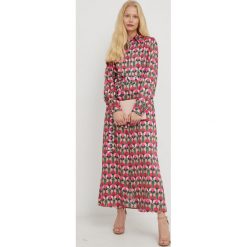Pinko sukienka maxi prosta. Sukienki Pinko, na co dzień, bez wzorów, z tkaniny, bez kołnierzyka, bez ramiączek, maxi, proste. Za 1,519.90 zł.