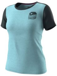 DYNAFIT Koszulka funkcyjna "TRANSALPER LIGHT" w kolorze turkusowo-granatowym rozmiar: M. Niebieskie t-shirty sportowe Dynafit, m, bez wzorów, bez ramiączek, outdoorowe. Za 154.43 zł.