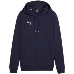 Bluza damska Puma Team Goal Casuals Hoody. Czerwone bluzy Puma, m, bez wzorów, z dresówki, bez kaptura, do piłki nożnej. Za 139.00 zł.