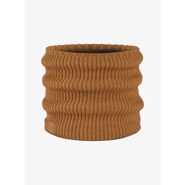 Komin na szyję Buff Rutger Neckwarmer - copper. Brązowe szaliki i kominy Buff, bez wzorów. W wyprzedaży za 137.85 zł.