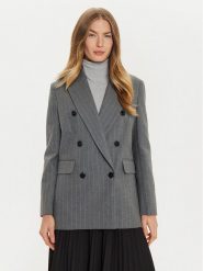 MAX&Co. Marynarka 2426046023200 Szary Regular Fit. Szare marynarki i żakiety MAX&Co., bez wzorów, z syntetyku, bez ramiączek. Za 699.99 zł.