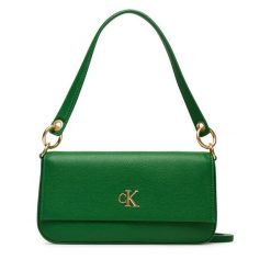 Torebka Calvin Klein. Zielone torebki klasyczne Calvin Klein, bez wzorów, klasyczne, bez dodatków. Za 379.99 zł.