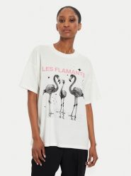 ViCOLO T-Shirt RB0911 Écru Regular Fit. T-shirty ViCOLO, l, bez wzorów, z bawełny, bez kołnierzyka, bez ramiączek. Za 149.99 zł.