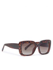 Fossil Okulary przeciwsłoneczne 3158/S Brązowy. Brązowe okulary przeciwsłoneczne Fossil, bez wzorów, z tworzywa sztucznego, plastikowe. Za 309.99 zł.