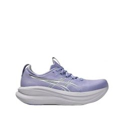 Buty do biegania ASICS Gel-Nimbus 28 Fioletowy. Białe buty do biegania ASICS, bez wzorów, bez zapięcia, do biegania. Za 911.70 zł.