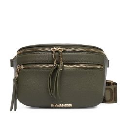 Torebka Steve Madden. Zielone listonoszki Steve Madden, bez wzorów, bez dodatków. Za 339.99 zł.