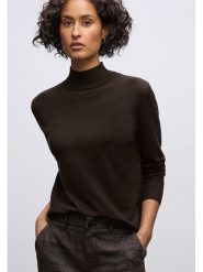 Street One Golf w kolorze brązowym rozmiar: 40. Brązowe swetry Street One, bez wzorów, street, bez ramiączek. Za 117.73 zł.