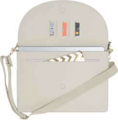 Torba na laptopa Stackers Slim 38 x 26,5cm kremowa. Białe torby na laptopa Stackers, bez wzorów. Za 319.00 zł.