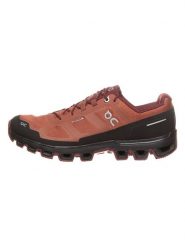 ON RUNNING Buty trekkingowe "Cloudventure Waterproof" w kolorze czerwonobrązowym rozmiar: 38. Brązowe buty trekkingowe On Running, bez wzorów, z materiału, bez zapięcia, outdoorowe. Za 589.45 zł.