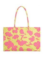 BLE Shopper bag w kolorze żółto-różowym - 45 x 37 x 20 cm rozmiar: onesize. Różowe shopper bag BLE, bez wzorów, z materiału, na ramię, bez dodatków. Za 56.45 zł.