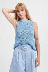 Top damski swetrowy Maestra MARELLA MONOCHROME. Topy Marella, s, bez wzorów, bez kołnierzyka, bez ramiączek. W wyprzedaży za 454.35 zł.
