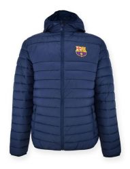 Kurtka zimowa dla dorosłych unisex FC Barcelona 2025-26. Kurtki FC Barcelona, na zimę, l, bez wzorów, z materiału, z kapturem. Za 508.35 zł.