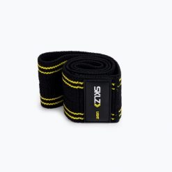 Guma do ćwiczeń SKLZ Pro Knit Mini Band. Czarne biustonosze sportowe GIRLFRIEND COLLECTIVE, bez wzorów, z gumy, na fitness i siłownię. Za 130.00 zł.
