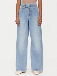 Marella Jeansy Fiuggi 2515181181 Niebieski Wide Leg. Niebieskie jeansy Marella, bez wzorów, z bawełny. Za 599.99 zł.