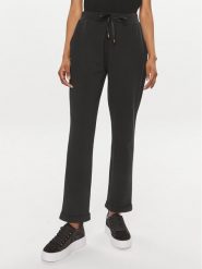 Liu Jo Sport Spodnie dresowe TA4172 FS090 Czarny Regular Fit. Czarne spodnie dresowe Liu Jo Sport, bez wzorów, z bawełny. Za 229.99 zł.