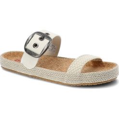 Białe Klapki Big Star Modne Buty Na Lato. Białe klapki BIG STAR, bez wzorów, retro, bez obcasa, bez zapięcia. W wyprzedaży za 118.15 zł.