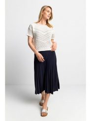 Rich & Royal Sweter w kolorze kremowym rozmiar: XL. Brązowe swetry Rich & Royal, xl, bez wzorów, z bawełny, bez ramiączek. Za 202.50 zł.