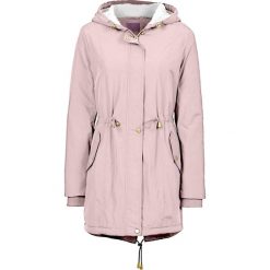 Kurtka parka na podszewce z polaru bonprix pastelowy jasnoróżowy. Kurtki marki QUECHUA. Za 249.99 zł.