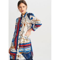 Koszula z nadrukiem w łańcuchy - Wielobarwn. Koszule marki Reserved. Za 119.99 zł.