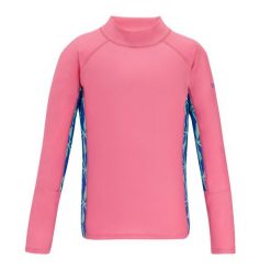 Top Do Pływania Dziecięcy Kwiaty Hoku II. Czerwone topy Regatta, bez wzorów, sportowe, bez kołnierzyka, bez ramiączek. Za 89.99 zł.