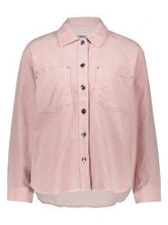 ONLY Koszula sztruksowa w kolorze jasnoróżowym rozmiar: S. Różowe koszule ONLY, s, bez wzorów, z bawełny, bez kołnierzyka, bez ramiączek. Za 130.99 zł.