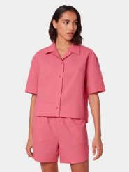 Triumph Koszulka piżamowa Boyfriend MyWear 10218315 Różowy Relaxed Fit. Czerwone koszule nocne Triumph, bez wzorów, z bawełny, bez ramiączek. Za 139.99 zł.