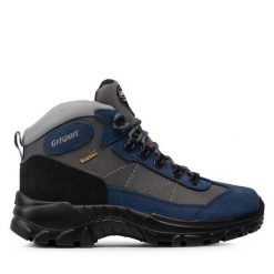 Trekkingi Grisport. Niebieskie buty trekkingowe Grisport, bez zapięcia. Za 199.99 zł.