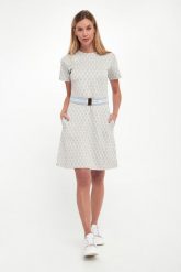 Sukienka z logo Trish JOOP!. Sukienki Joop!, xxs, bez wzorów, bez kołnierzyka, bez ramiączek. Za 959.00 zł.