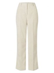 More & More Spodnie sztruksowe w kolorze kremowym rozmiar: 44. Brązowe spodnie materiałowe More & More, bez wzorów, z materiału. Za 126.99 zł.