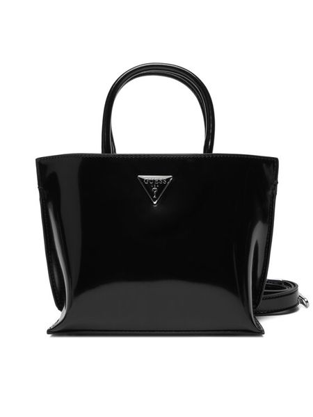 Guess Torebka Arnela Mini HWNY94 96750 Czarny. Czarne torebki klasyczne Guess, z aplikacjami, ze skóry, bez dodatków. Za 589.99 zł.