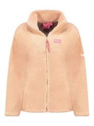 Geographical Norway Kurtka polarowa "Udolce" w kolorze jasnoróżowym rozmiar: XXL. Różowe kurtki Geographical Norway, xxl, bez wzorów, z polaru, bez kaptura. Za 127.65 zł.